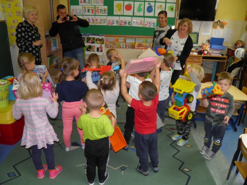 Marek Ziędalski w przedszkolu